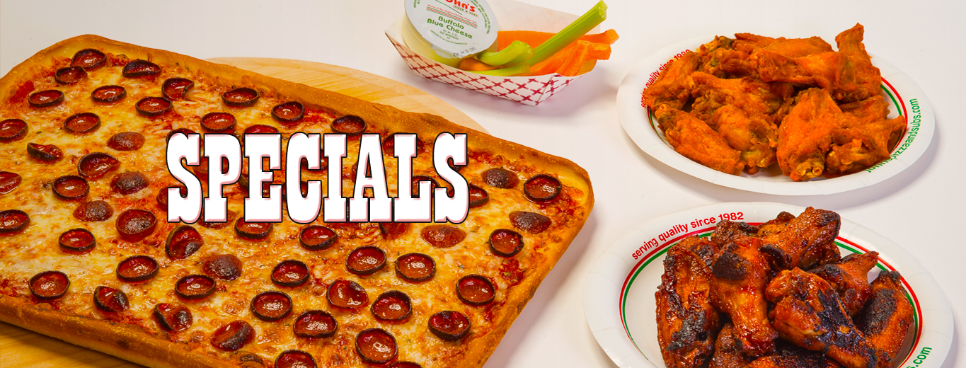 John's Pizza and Subs Specials